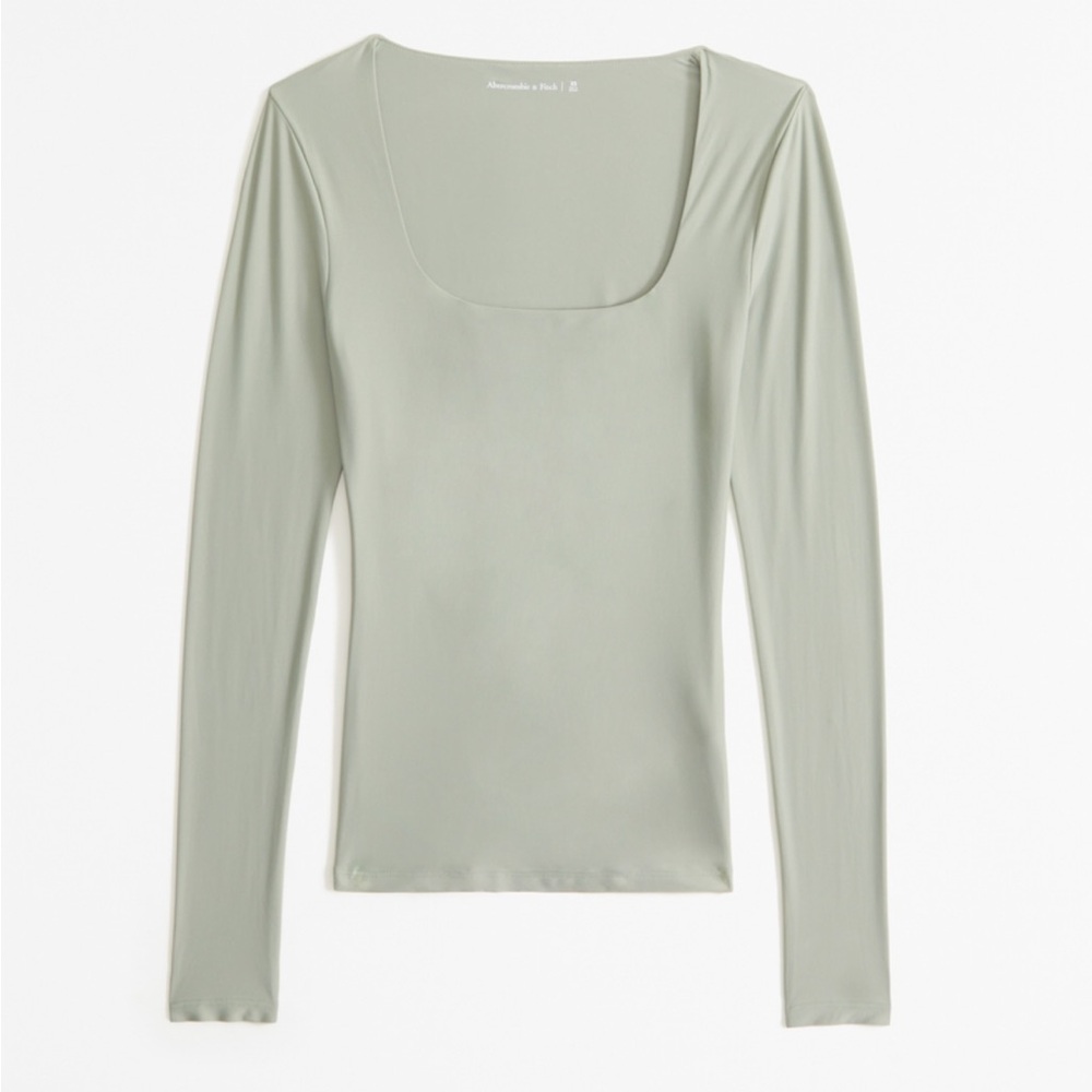 Abercrombie matte seamless long sleeve